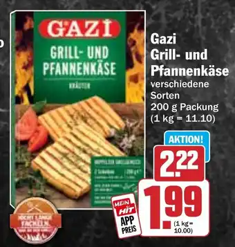 Hit Gazi Grill- und Pfannenkäse Angebot
