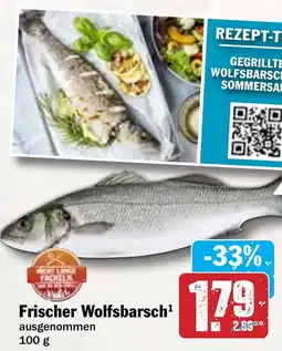 Hit Frischer Wolfsbarsch Angebot