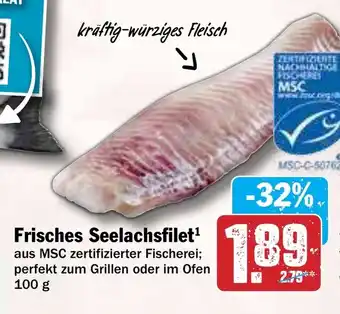 Hit Frisches Seelachsfilet Angebot