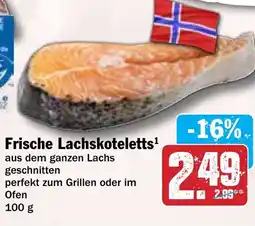 Hit Frische Lachskoteletts Angebot