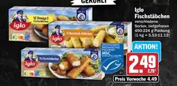 Hit Iglo Fischstäbchen Angebot