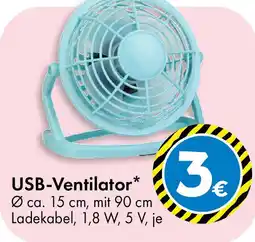 TEDi USB-Ventilator Angebot