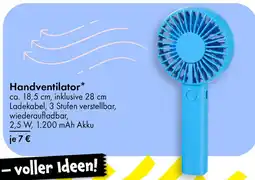 TEDi Handventilator Angebot