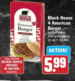 Hit Block House 4 American Burger Angebot