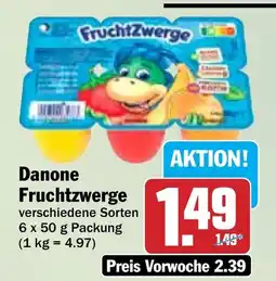 Hit Danone Fruchtzwerge Angebot