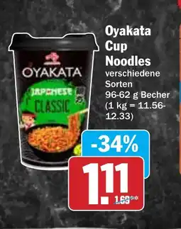 Hit Oyakata Cup Noodles Angebot