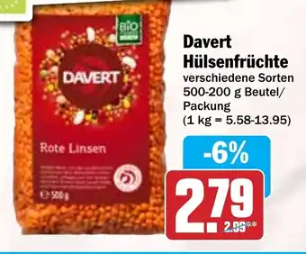 Hit Davert Hülsenfrüchte Angebot