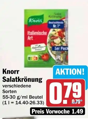 Hit Knorr Salatkrönung Angebot