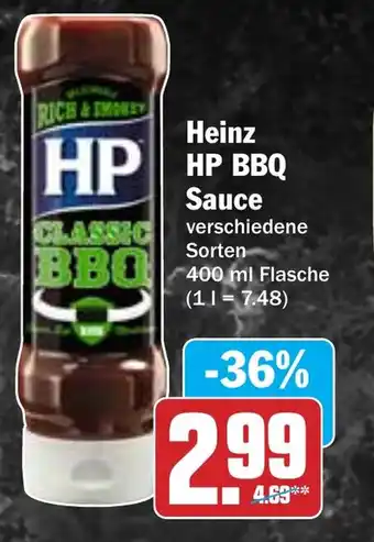 Hit Heinz HP BBQ Sauce Angebot