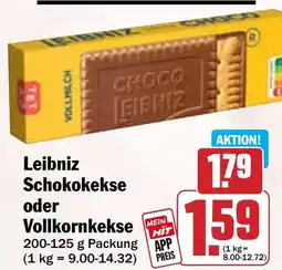 Hit Leibniz Schokokekse oder Vollkornkekse Angebot