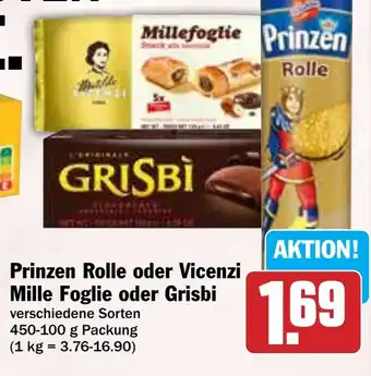 Hit Prinzen Rolle oder Vicenzi Mille Foglie oder Grisbi Angebot