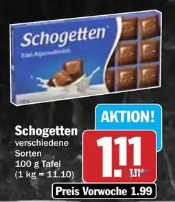 Hit Schogetten Angebot