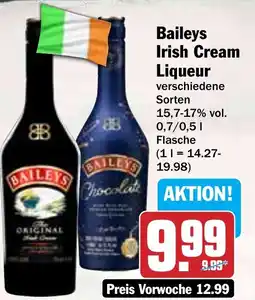Hit Baileys Irish Cream Liqueur Angebot