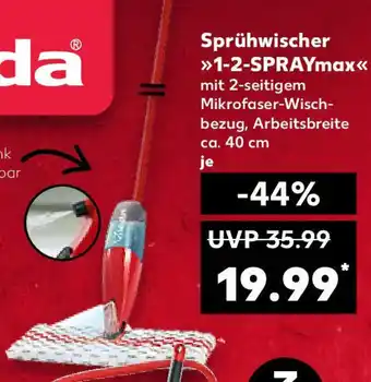 Kaufland Vileda Sprühwischer 1-2-SPRAYmax Angebot