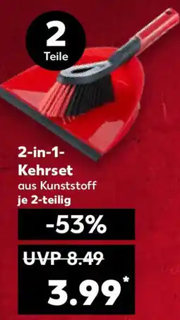 Kaufland Vileda 2in1 Kehrset Angebot