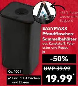 Kaufland EASYMAXX Pfandflaschen Sammelbehälter Angebot