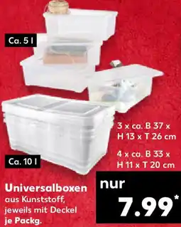 Kaufland Universalboxen Angebot