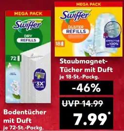 Kaufland Swiffer Bodentücher mit Duft Angebot