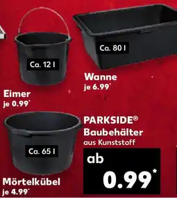 Kaufland PARKSIDE Baubehälter Angebot