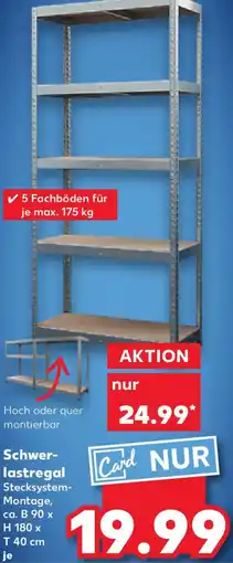 Kaufland Schwerlastregal Angebot