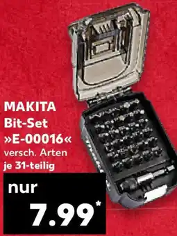 Kaufland MAKITA Bit-Set E-00016 Angebot