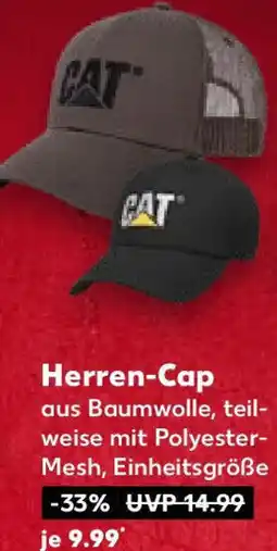 Kaufland CAT Herren-Cap Angebot