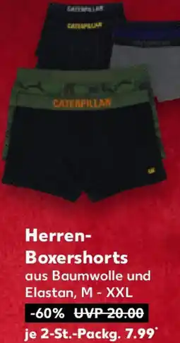 Kaufland CAT Herren Boxershorts Angebot