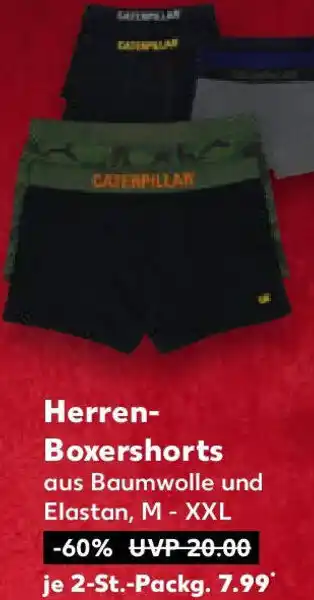 Kaufland CAT Herren Boxershorts Angebot