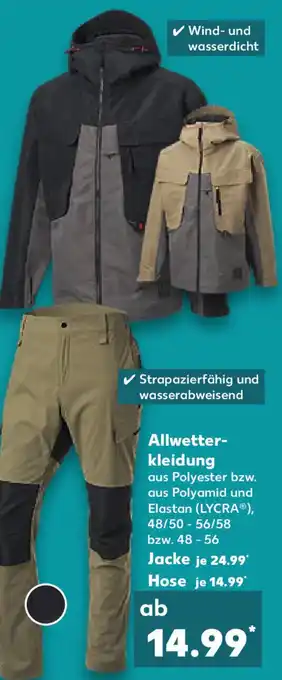 Kaufland Allwetterkleidung Angebot
