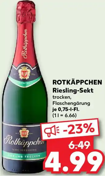 Kaufland ROTKÄPPCHEN Riesling-Sekt Angebot