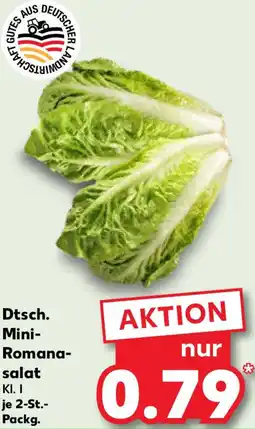 Kaufland Dtsch. Mini Romanasalat Angebot