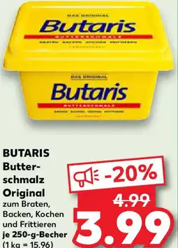 Kaufland BUTARIS Butterschmalz Original Angebot