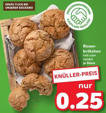 Kaufland Rosenbrötchen Angebot