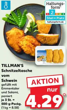 Kaufland TILLMAN'S Schnitzeltasche vom Schwein Angebot