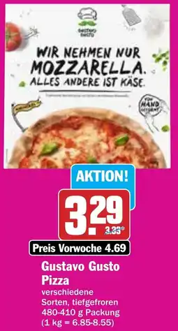 Hit Gustavo Gusto Pizza Angebot