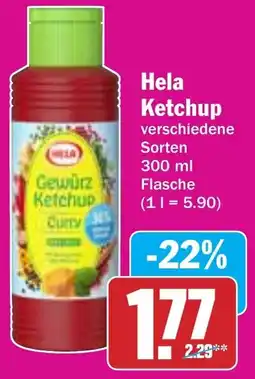 Hit Hela Ketchup Angebot