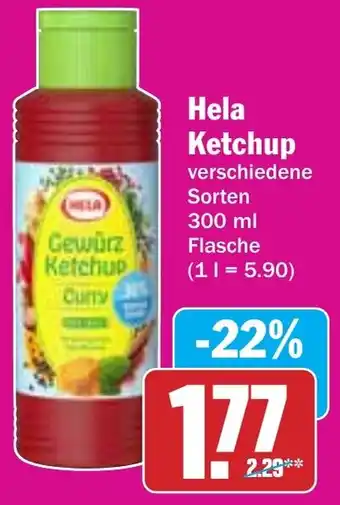 Hit Hela Ketchup Angebot