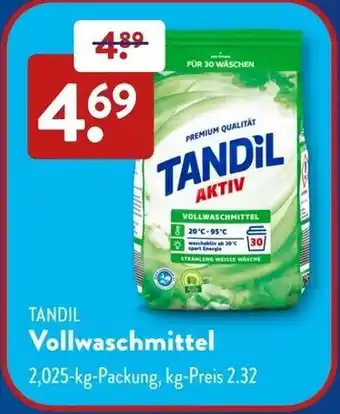 Aldi Süd TANDIL Vollwaschmittel Angebot