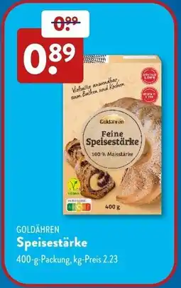 Aldi Süd GOLDÄHREN Speisestärke Angebot