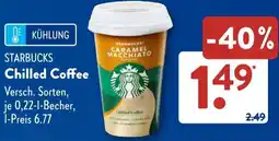 Aldi Süd STARBUCKS Chilled Coffee Angebot