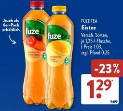 Aldi Süd FUZE TEA Eistee Angebot
