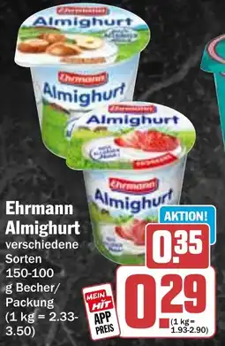 Hit Ehrmann Almighurt Angebot