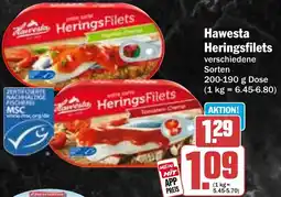 Hit Hawesta Heringsfilets Angebot