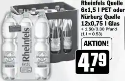 Hit Rheinfels Quelle oder Nürburg Quelle Angebot