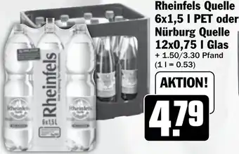 Hit Rheinfels Quelle oder Nürburg Quelle Angebot