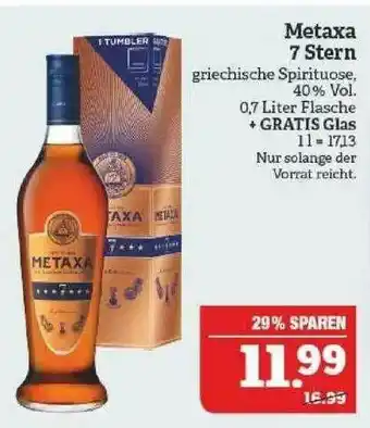 Marktkauf Metaxa 7 Stern Angebot