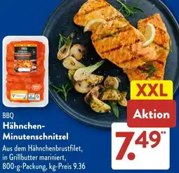 Aldi Süd BBQ Hähnchen Minutenschnitzel Angebot