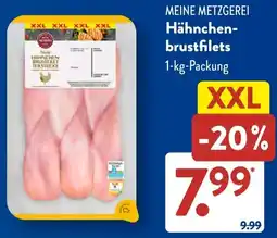 Aldi Süd MEINE METZGEREI Hähnchenbrustfilets Angebot