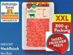 Aldi Süd FAIR & GUT Hackfleisch Angebot