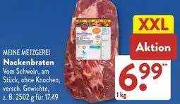 Aldi Süd MEINE METZGEREI Nackenbraten Angebot